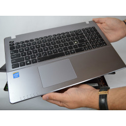 Замена клавиатуры и коврика для мыши Asus R510CA-OB01