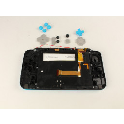 Новая замена передней кнопки Nintendo 2DS XL